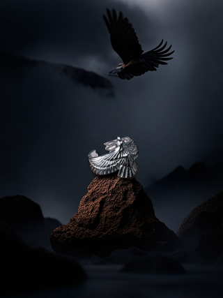 eagle ornament earrings