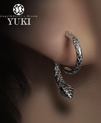 double-sided snake earrings