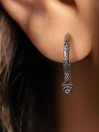 double-sided snake earrings