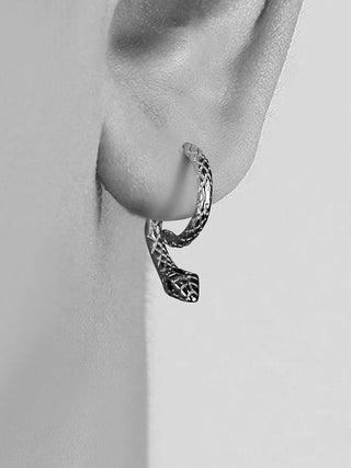 double-sided snake earrings