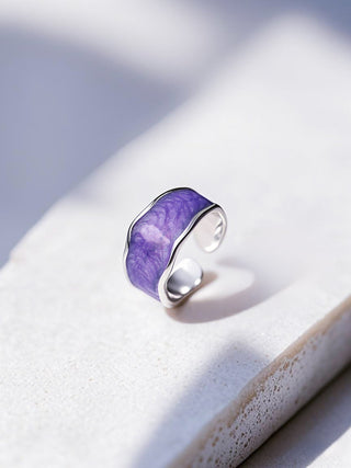 colored glaze earrings