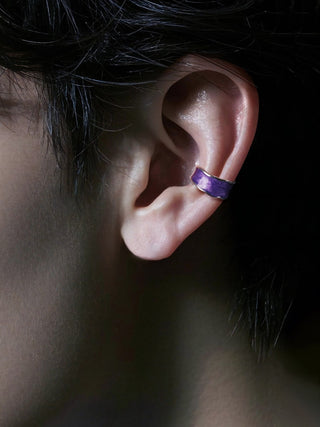 colored glaze earrings
