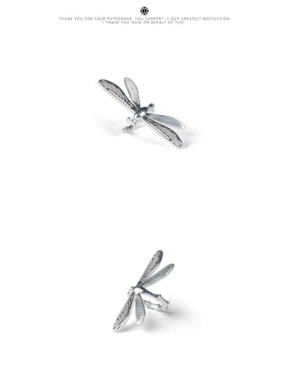 dragonfly clip earrings