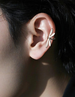 dragonfly clip earrings