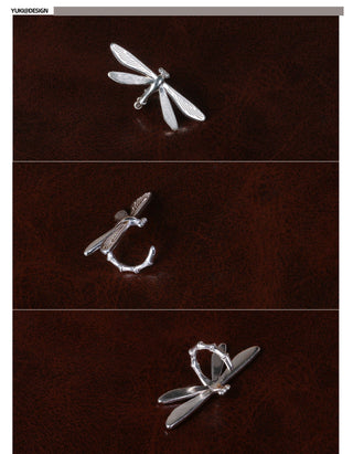 dragonfly clip earrings