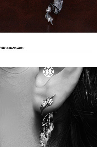 angel wings earrings