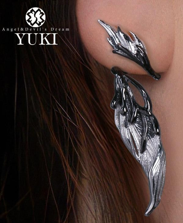 angel wings earrings