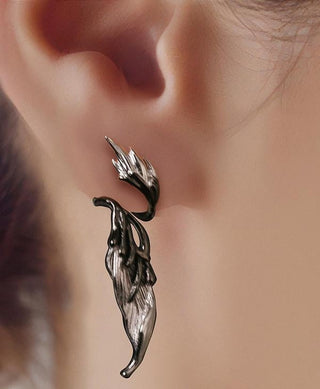 angel wings earrings