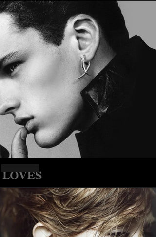 double claw earrings