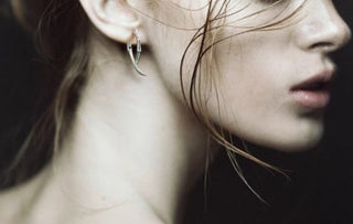 double claw earrings