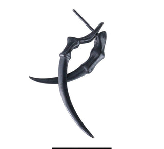 double claw earrings