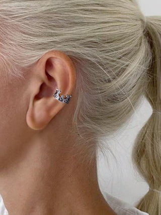 crown clip earrings