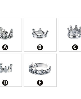 crown clip earrings