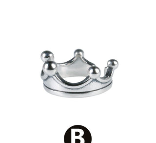 crown clip earrings