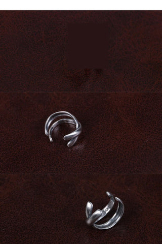 simple clip earrings