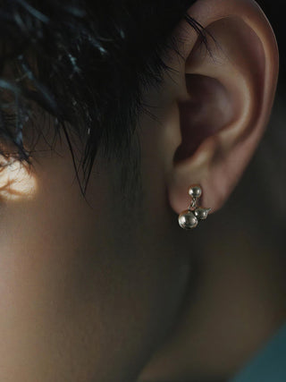calabash stud earrings