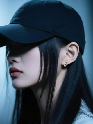 calabash stud earrings