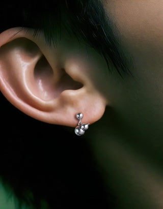 calabash stud earrings