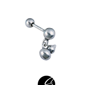 calabash stud earrings