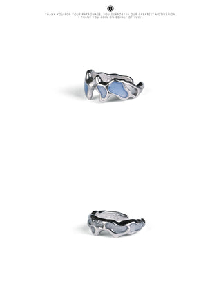 liquid tide clip earrings