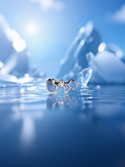 liquid tide clip earrings