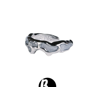 liquid tide clip earrings