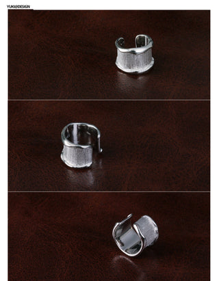 earless tide clip earrings