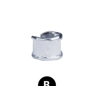 earless tide clip earrings