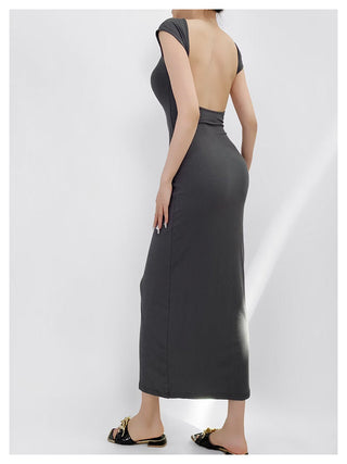 Backless hip skirt