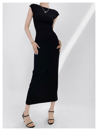 Backless hip skirt