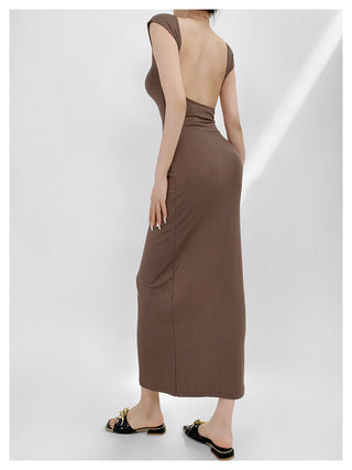 Backless hip skirt