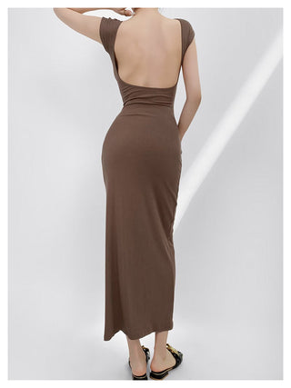 Backless hip skirt