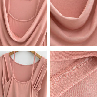 Halter fishtail dress