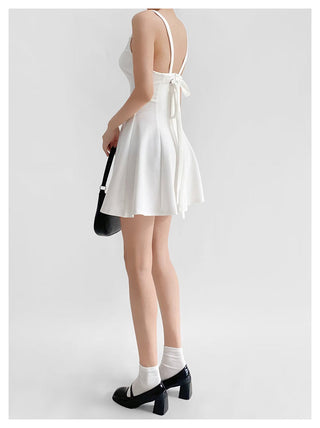 Square suspender skirt
