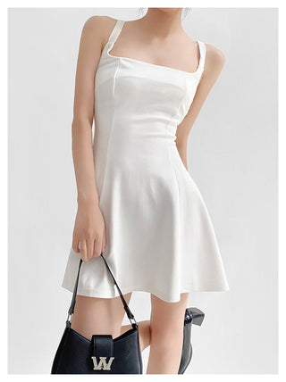 Square suspender skirt