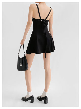 Square suspender skirt