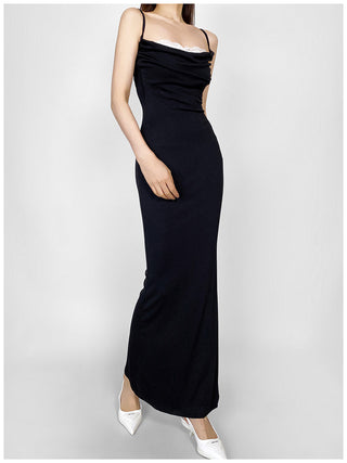 Low-cut lace dress