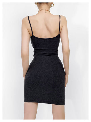 Sheath suspender skirt