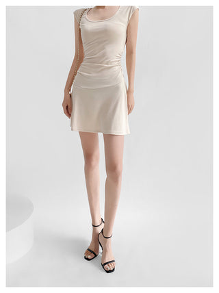 Round neck A-line