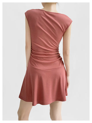 Round neck A-line