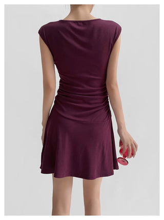 Round neck A-line