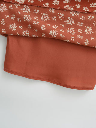 Vintage floral skirt