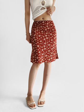 Vintage floral skirt