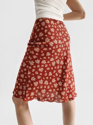 Vintage floral skirt