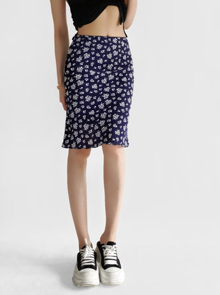 Vintage floral skirt