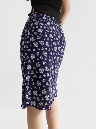 Vintage floral skirt