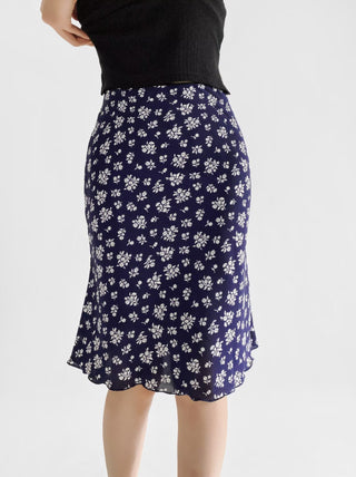 Vintage floral skirt