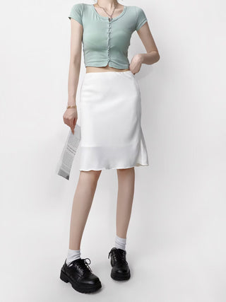 Vintage floral skirt