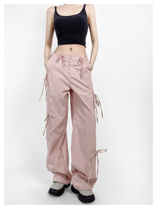 Bow bandage pants