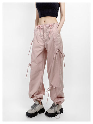 Bow bandage pants